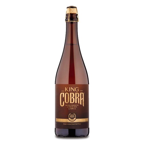 Send King Cobra Double Fermented Superior Beer 75cl bottle